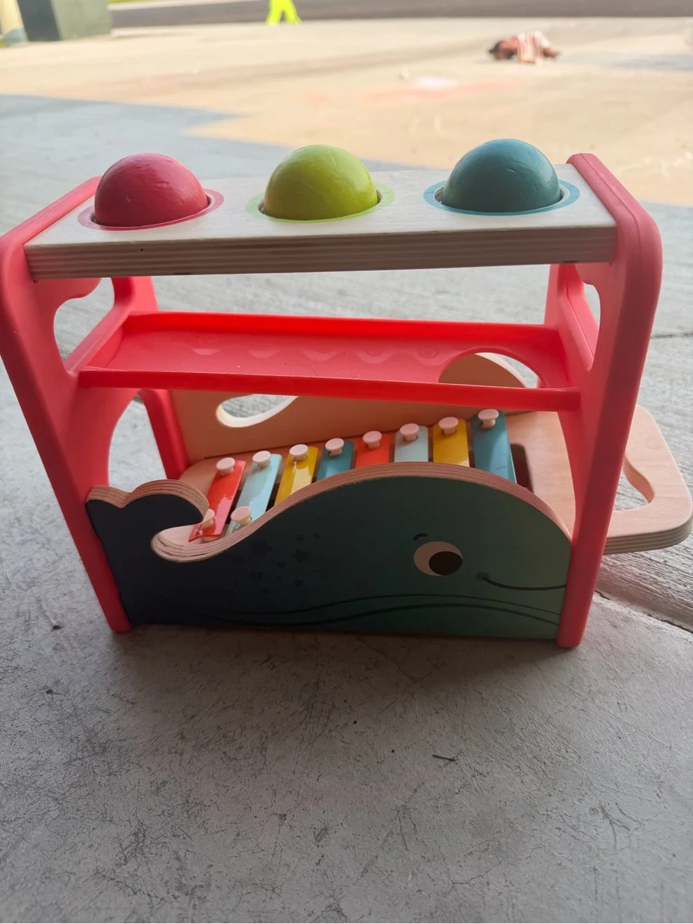 Assortment of toddler toys